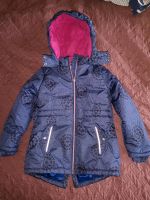 Kanz Winterjacke 116 blau Herzen Hessen - Brombachtal Vorschau