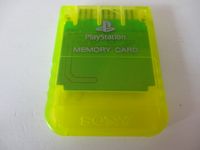 Sony Playstation 1 Memory Card SCPH-1020 Made in Japan PS1 Gelb Bayern - Landsberg (Lech) Vorschau