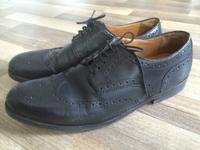 Schwarze Oxford Lederschuhe - Gr 42,5 Berlin - Zehlendorf Vorschau