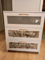 Kommode Brimnes Ikea weiß vintage DIY Hessen - Groß-Gerau Vorschau