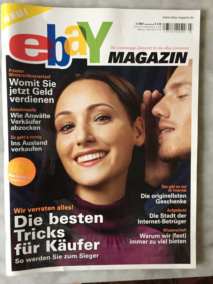 EBAY Magazin versch. Ausg. a. d. Jahren 2007-2008 Stückpreis! in Düsseldorf