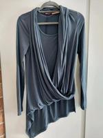 Langarmshirt khujo Gr S graublau Thüringen - Saalburg-Ebersdorf Vorschau