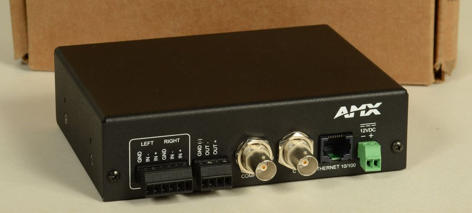AMX NXA AVB Ethernet Audio Video Breakout Box in Bergkamen