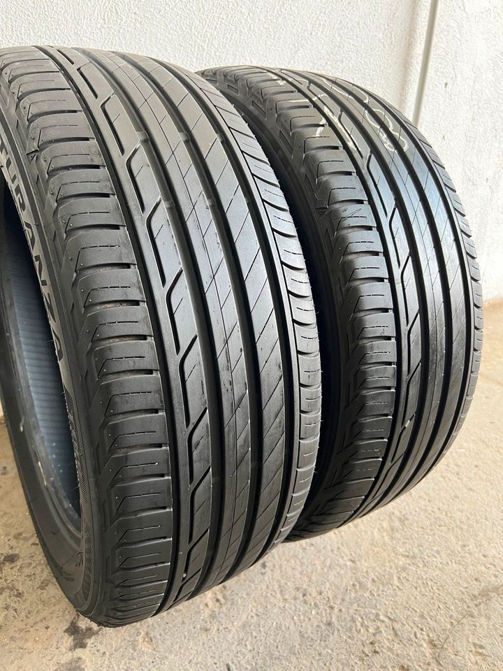 2x 215 50 R18 92W Sommerreifen Bridgestone 6,5mm DOT:3419 in Meschede