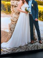Hochzeitskleid (Zweiteilig) - Größe 38 Bayern - Illertissen Vorschau