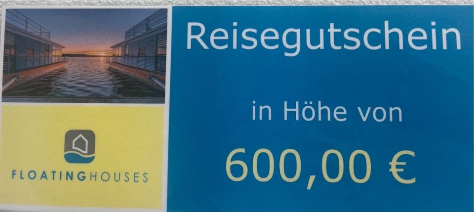 Gutschein Floatinghouses 600€ in Rostock