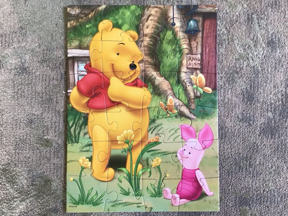 Puzzle x 2, Winnie the Pooh in Landau a d Isar