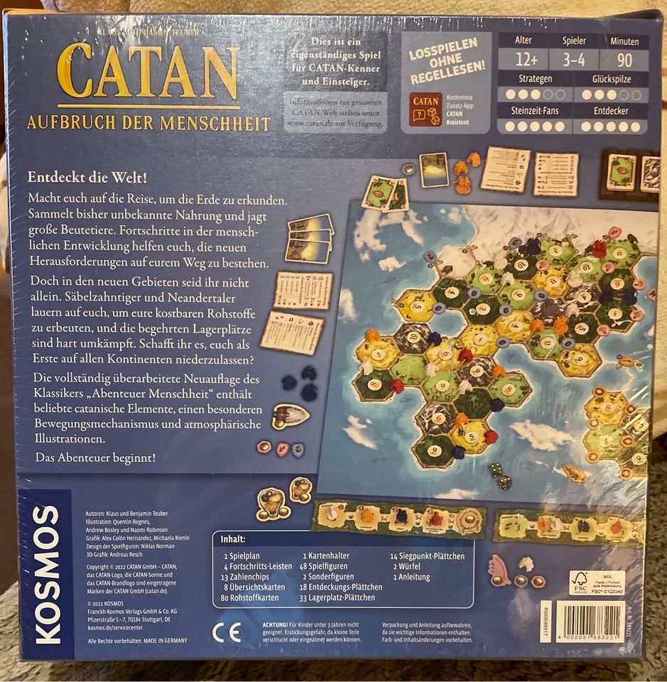 Catan Aufbruch der Menschheit in Grömitz