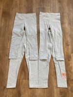 4 dünne graue Leggings Gr. 110/116 Schleswig-Holstein - Klixbüll Vorschau