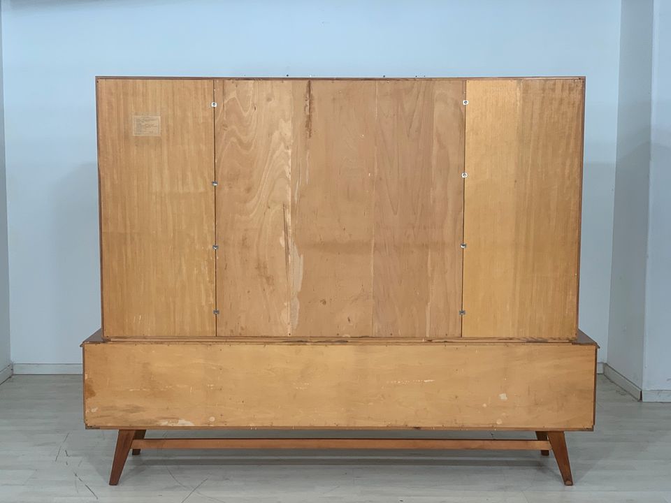 MID CENTURY HIGHBOARD SCHRANK WOHNZIMMERSCHRANK VINTAGE in Berlin