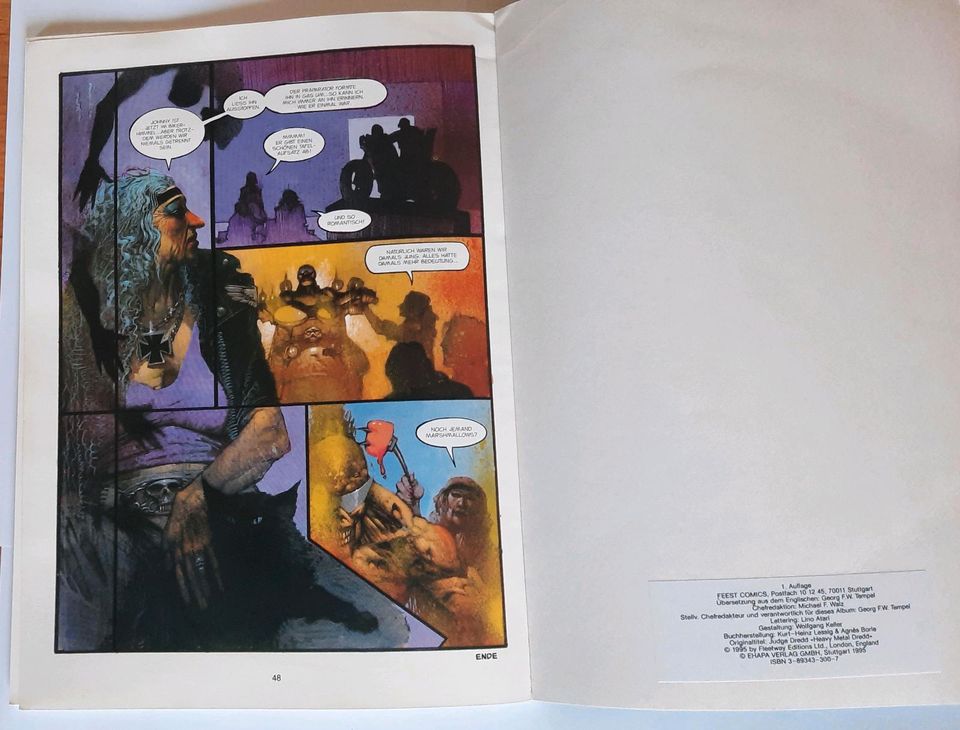 Feest comics Judge Dredd /Band 1 : Mega-City-Blues in Schlema