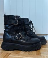 Boots - Schwarz (Echtleder) Nordrhein-Westfalen - Langenfeld Vorschau