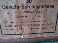 leere Holzkiste für 30 Gewehr-Sprenggranaten 1944 Nordrhein-Westfalen - Herzogenrath Vorschau