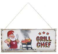 Schild Zwerg 'Grillchef' Sachsen-Anhalt - Zeppernick Vorschau