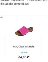 Boxa Holz/,Wildleder Schlappen in 39 , neu Hannover - Mitte Vorschau