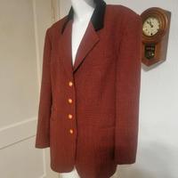 Rot karo Blazer Gr 44 C City Delmod Bayern - Werneck Vorschau
