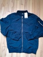 Blauer Blouson Fliegerjacke H&M Größe 134 NEU Bayern - Sonnefeld Vorschau