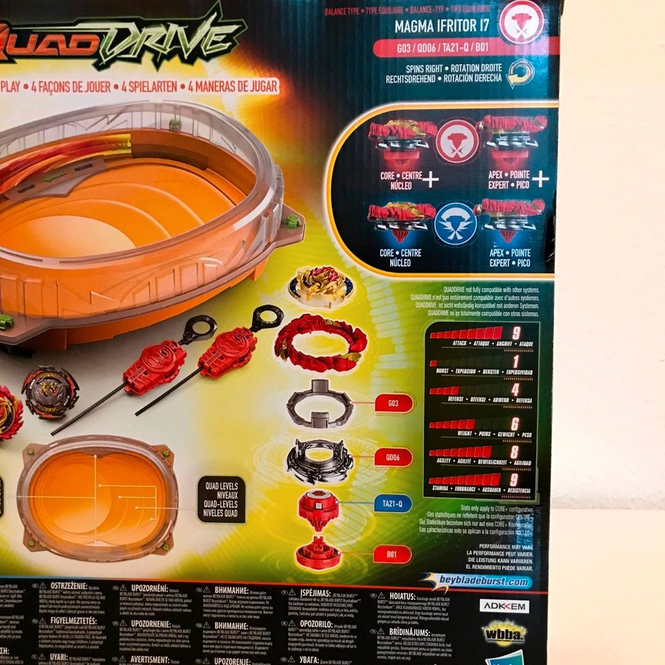 Hasbro Beyblade Burst Quad Drive Cosmic Vector Battle Set F3334EU in Berlin