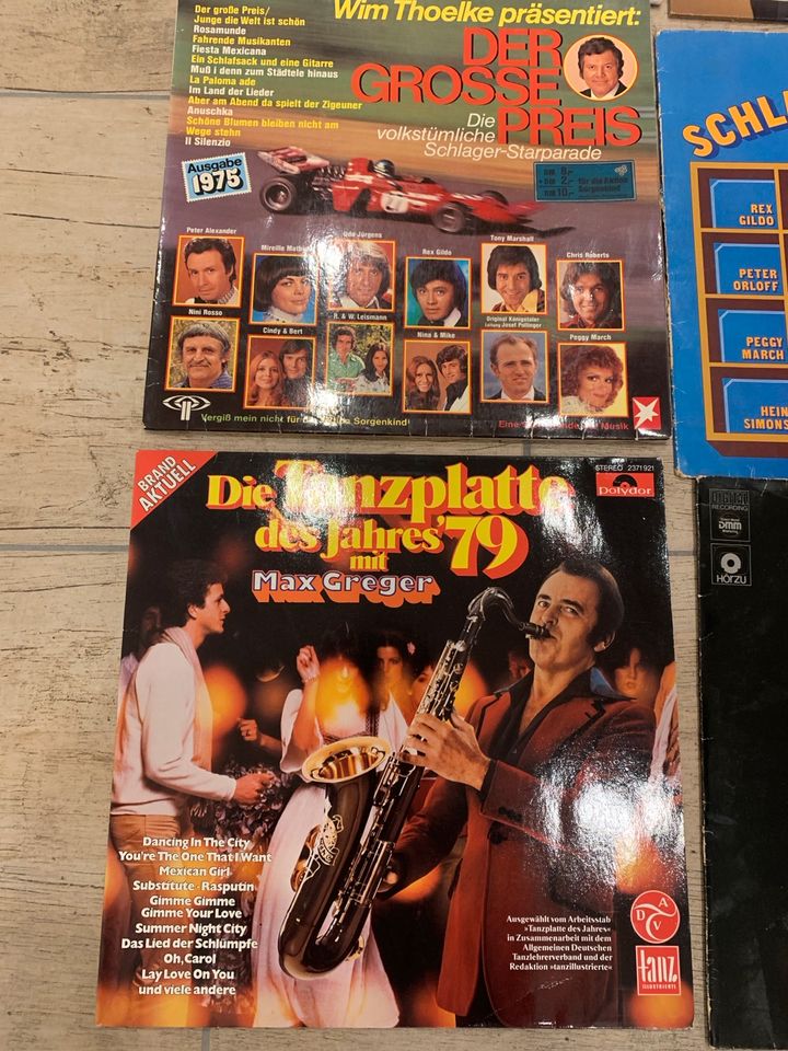 LP Schallplatten Musik Platte Schlager Vinyl Klassik in Neu Heinde