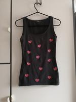 Tank Top Shirt Herz grau XS 34 Dresden - Neustadt Vorschau
