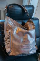 ❤️ Handtasche Silber Metallic Neuwertig ❤️  Shopper Bayern - Füssen Vorschau