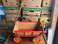 DDR Kinderwagen Puppenwagen Holz 45x30 Sachsen - Borna Vorschau