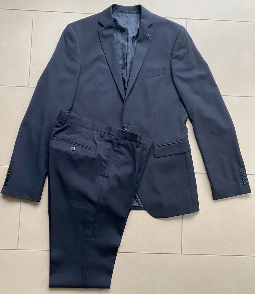 Barutti Anzug Abschlussball dunkelblau Größe 98 nur 1mal getragen in Neutraubling