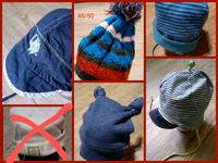 Paket Mützen Kappy Sonnenhut Bommel Kappe Cap Junge KU 42 43 47 Brandenburg - Schraden Vorschau