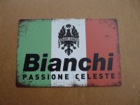 BIANCHI PASSIONE CELESTE –- Blechschild - Nordrhein-Westfalen - Leverkusen Vorschau