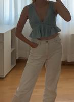 Spitzentop 100% Baumwolle Pull&Bear Spitze Top blau Größe S *neu* Nordrhein-Westfalen - Gelsenkirchen Vorschau