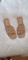 Zara Sandalen Gr. 38 nude creme Bast Sachsen-Anhalt - Halle Vorschau