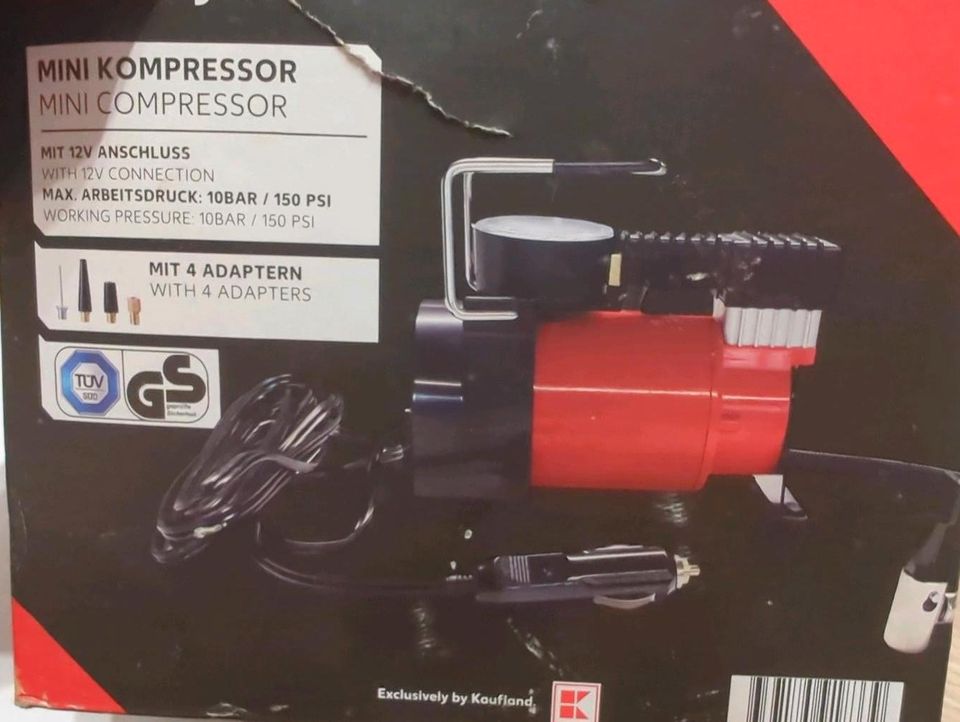 Mini Kompressor Auto 12V