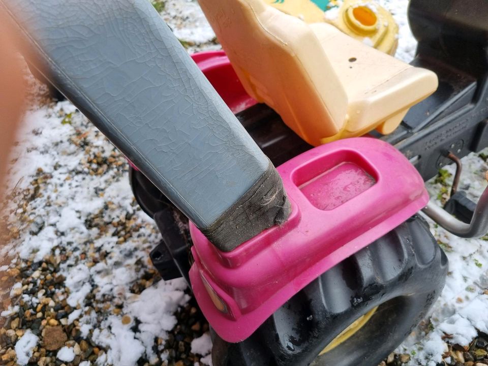 Rolly Toys Trettraktor mit Güllefass in Altenberg Sachs