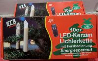 2 mal 10 Kabellose LED Christbaumkerzen mit Fernbedienung Niedersachsen - Tostedt Vorschau