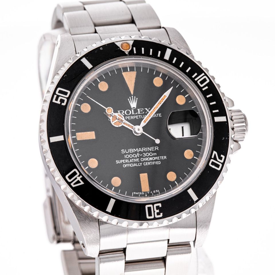 Rolex Submariner Date 40 Tritium 16800 1A Zustand Vintage in Hannover