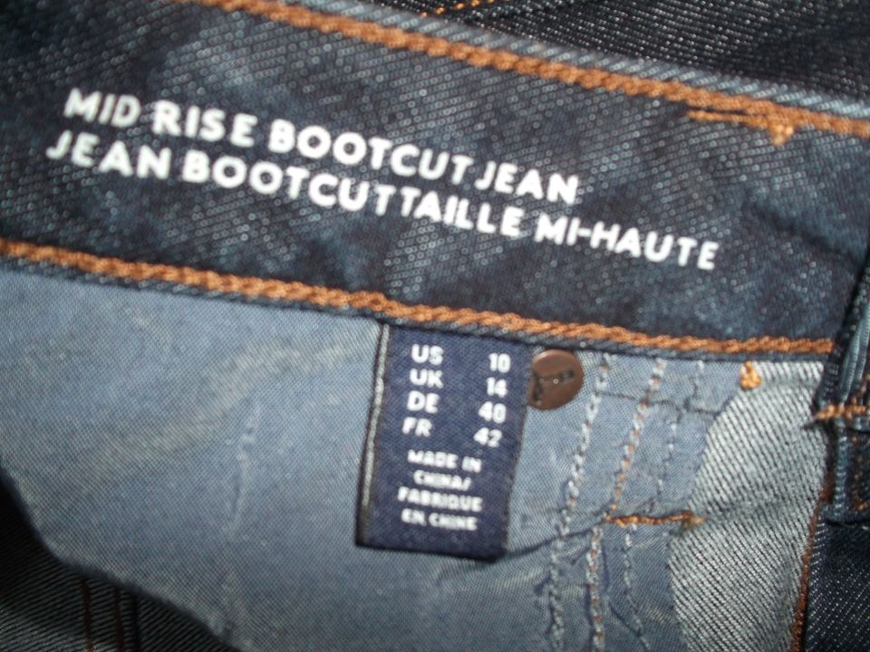 Nicht getragene Land`s End Jeans Gr.40 dunkelblau in Krefeld