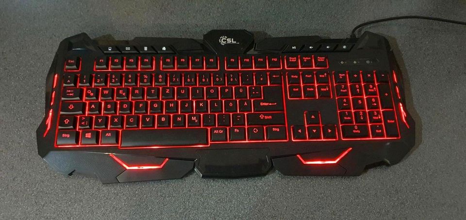 Gaming Tastatur und Maus Set (Morpheus) in Rümmingen