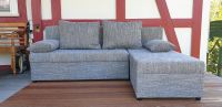 Couch mit Schlaffunktion in Anthrazit Hessen - Wohratal Vorschau