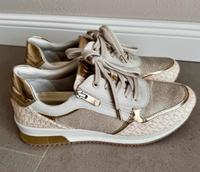 Marco Tozzi •~• Sneaker • low Cream •~. Gold•Gr.40 Bayern - Geldersheim Vorschau