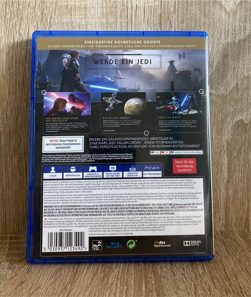 STAR WARS Jedi Fallen Order Deluxe Edition | PS4 in Brilon