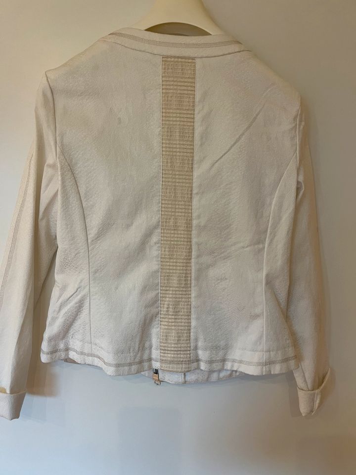 Sportalm Blazer mit Stretch weiß, beige gold .Gr.36 in Nettetal