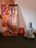 Buddha Deko Bild Wandbild Dekofigur Dekoration Kerzenständer Set Nordrhein-Westfalen - Velbert Vorschau