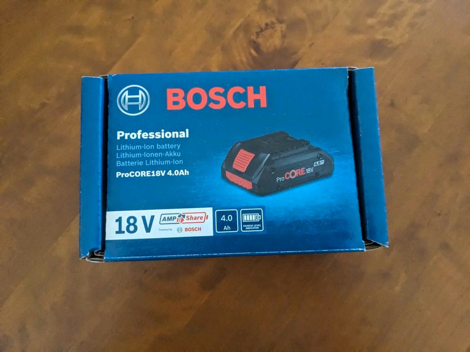 Bosch Professional ProCORE 18V 4Ah Akku neu (OVP) in Wismar (Meckl)