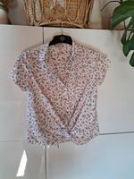 Bluse Damen Crop Clockhouse Gr. 36 retro Blumen Bayern - Hergensweiler Vorschau