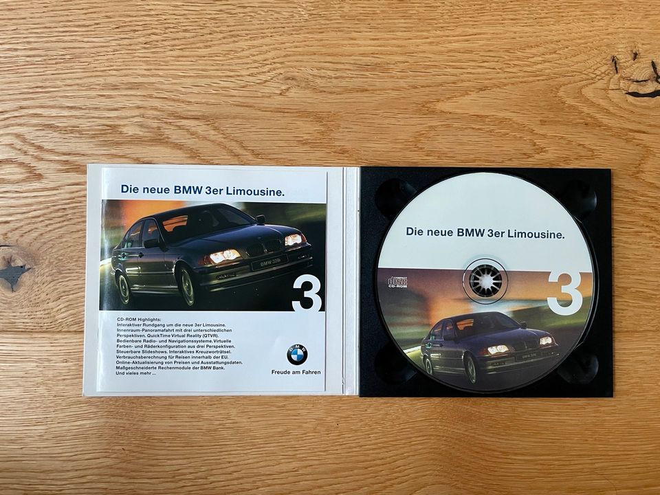 1998 BMW e46 Die neue BMW 3er 3 Limousine CD ROM Konfigurator in Anzing