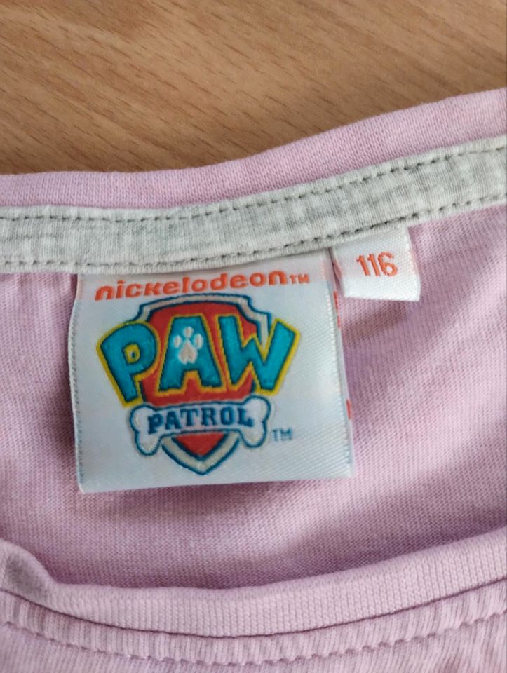 T-Shirt Paw Patrol Gr. 116 - Neuwertig in Gaildorf