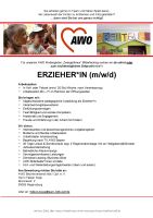 Erzieher*in (m/w/d) - AWO Kindergarten Mitterfecking Bayern - Saal Vorschau