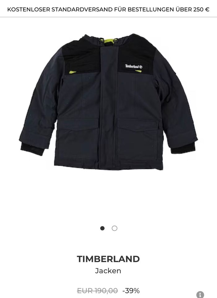 Kinder Timberland winterjacke wie NEU in Berlin