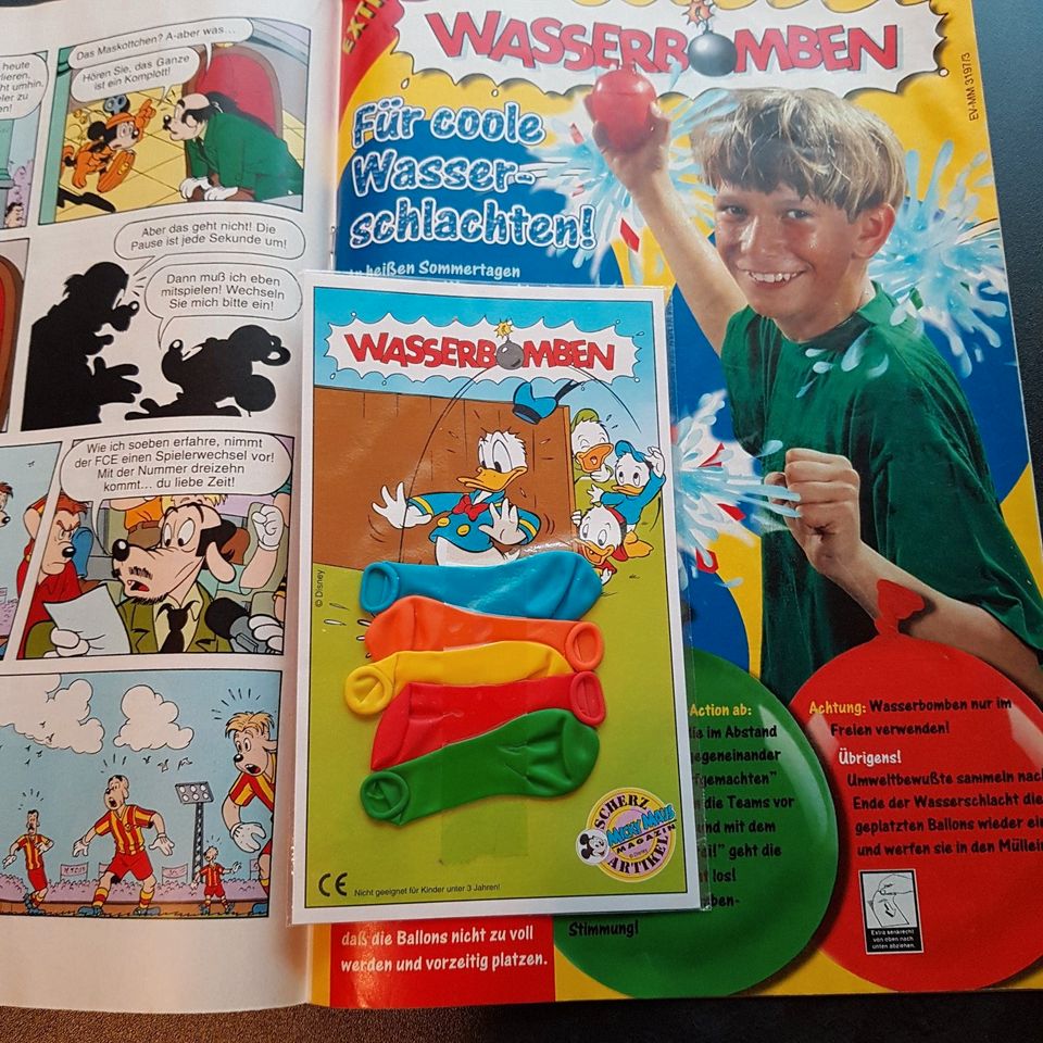 Micky Maus Comics ab 1979 mit Beilagen in Adendorf