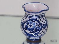 VINTAGE KERAMIK VASE BLAU WEISS Köln - Pesch Vorschau